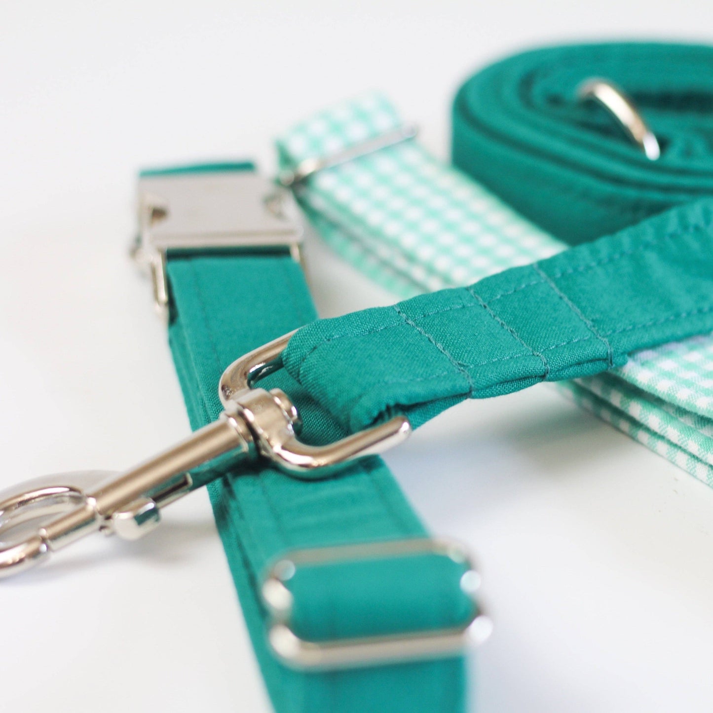 Enchanted Blue-Green Dog Collar